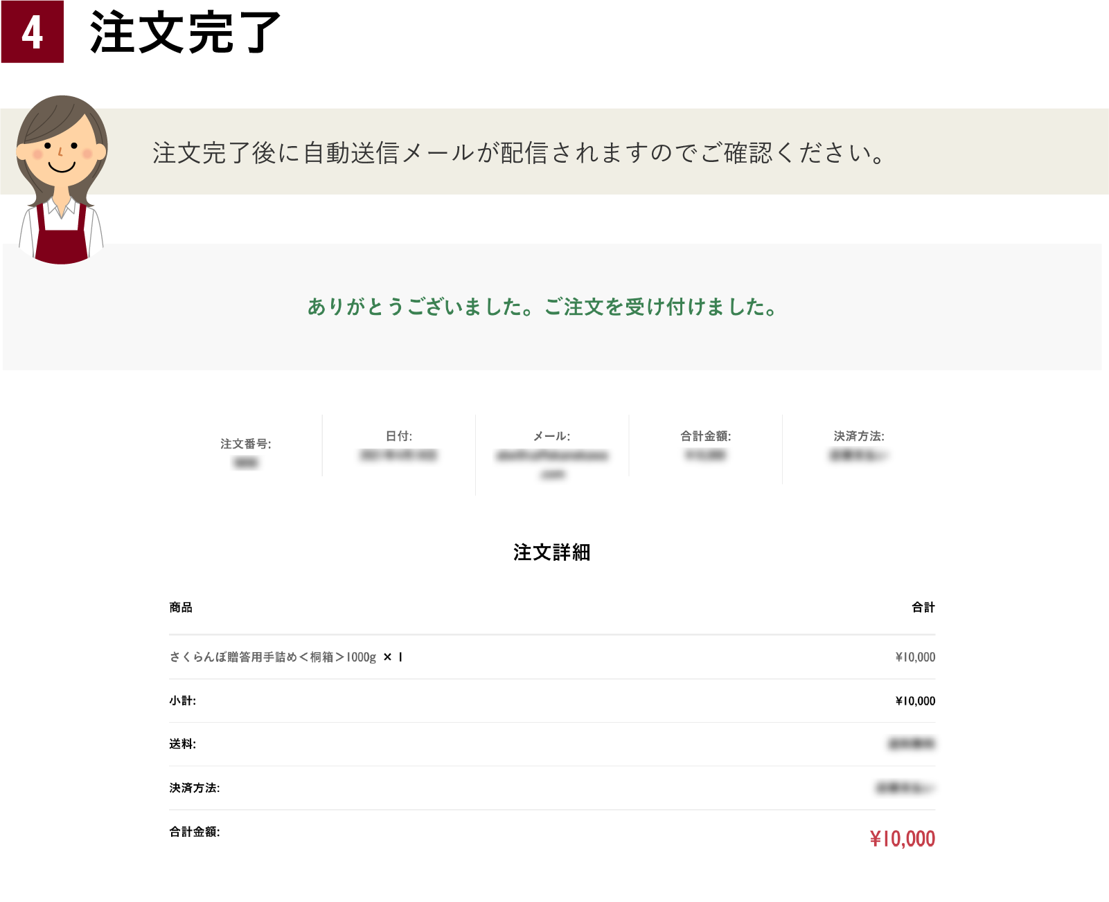 ご利用ガイド（尾瀬マルシェ）